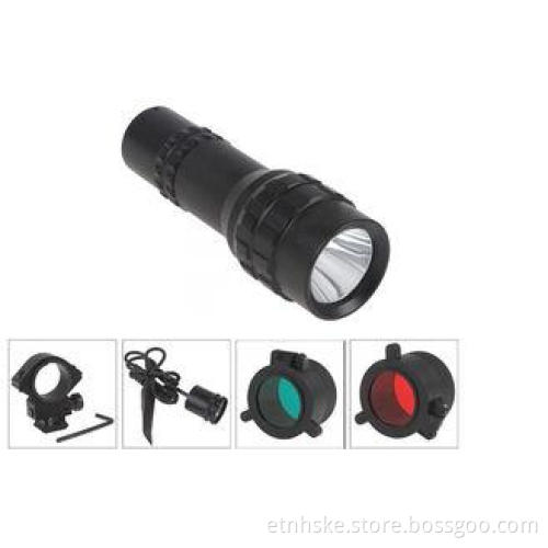 Rechargeable Zoom powerful cree hunting torch with Lithium